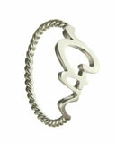 J173 Mormon LDS Unisex CTR Ring size 4 - 6 Dainty Stainless Steel One Moment In Time