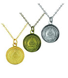 SLC Temple Doorknob ctr Necklace