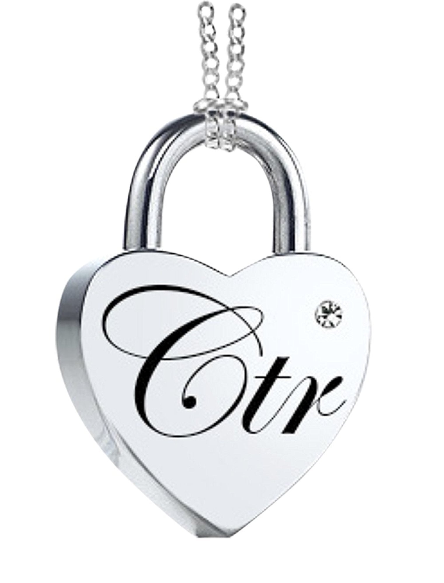 K11 CTR Love Lock Necklace