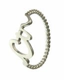 J173 Mormon LDS Unisex CTR Ring size 4 - 6 Dainty Stainless Steel One Moment In Time