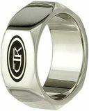 J176 Mormon LDS Unisex CTR Ring Forged Stainless Steel Size 8-13 One Moment In Time
