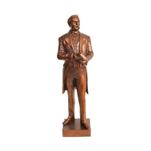 S25B Joseph Smith Statue Bronze 10"