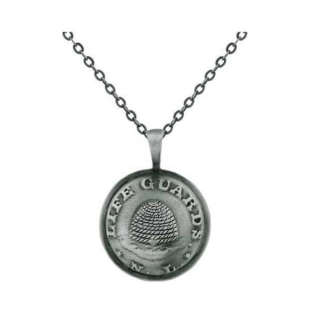 J23 Necklace Nauvoo Legion Button Silver