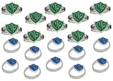 H14G - H14B Adjustable CTR Ring Green Blue