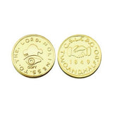 M4 $2.50 Mormon Gold Coin Replica