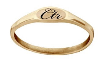 J183R CTR RING Rose Gold Stainless Steel PIXI