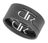 J69B Mormon LDS Unisex CTR Ring Cutout Stainless Steel Size 7- 13 One Moment In Time