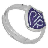 H14PR Mormon LDS Unisex CTR Choose Right Ring Adjustable 5 Purple One Moment In Time