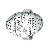 J135 Mormon LDS Unisex CTR Ring Stainless Steel w/Cubic Size 5- 11 One Moment In Time
