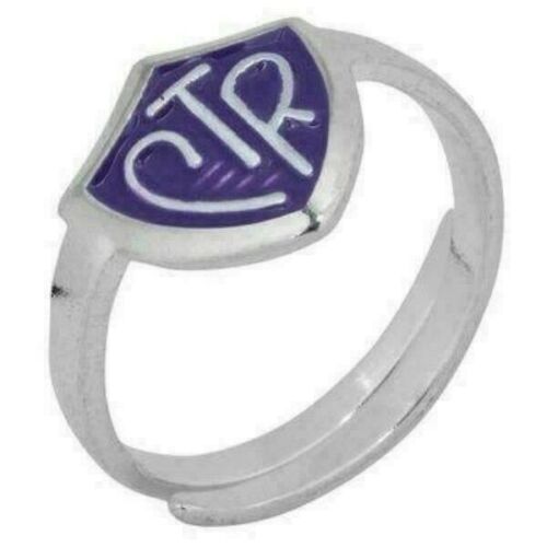 H14PR Mormon LDS Unisex CTR Choose Right Ring Adjustable 5 Purple One Moment In Time