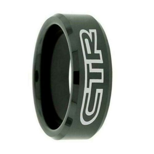 J154 Mormon LDS Unisex CTR RING Ceramic Force Size 8-13 One Moment In Time