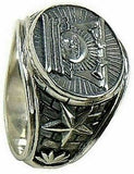 J34SS Mormon LDS Unisex Sunstone CTR Ring Stainless Steel Size 8-13 One Moment In Time