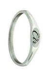 J183 Mormon LDS Unisex CTR Ring Stainless Steel PIXI Size 5-9 One Moment In Time