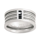 J121S CTR RING Stainless Steel SPANISH Triple Cable HLJ