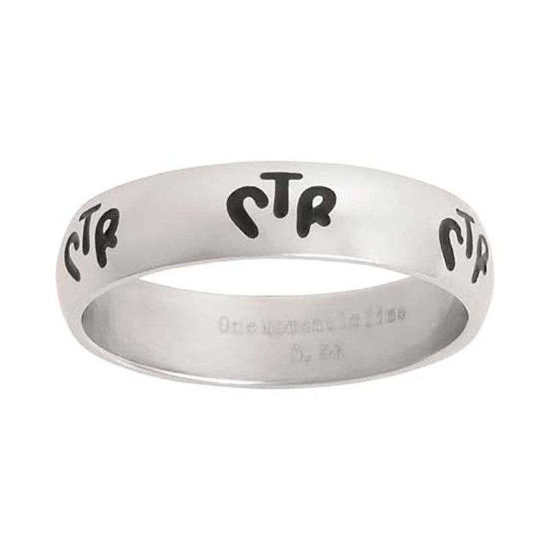J66 CTR Ring Repeat Curve Stainless Steel 