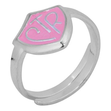 H14P Adjustable CTR Ring Pink Handmade Primary  