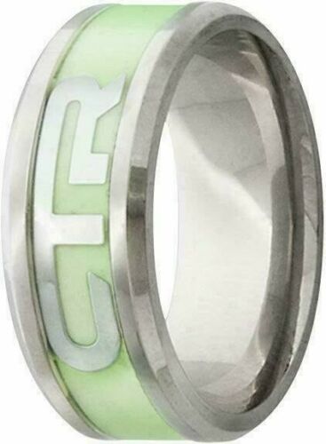 J199 Mormon LDS Unisex CTR Ring Stainless Steel Illuminate Size 8-12 One Moment In Time