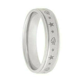 J126 Mormon LDS Unisex CTR Ring The Right Stainless Steel Size 4-10 One Moment In Time