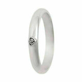 J60 Mormon LDS Unisex CTR Ring Sterling Silver With Worlds Smallest One Moment In Time