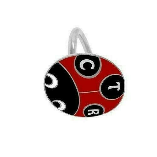 K6 Mormon LDS Unisex Kid's CTR Lucky Ladybug Rings Alloy Size 1 One Moment In Time
