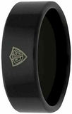 T100 Mormon LDS Unisex CTR RING Tungsten Stealth Size 8-13 One Moment in Time