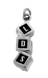 J97 Charm Sterling Silver LDS