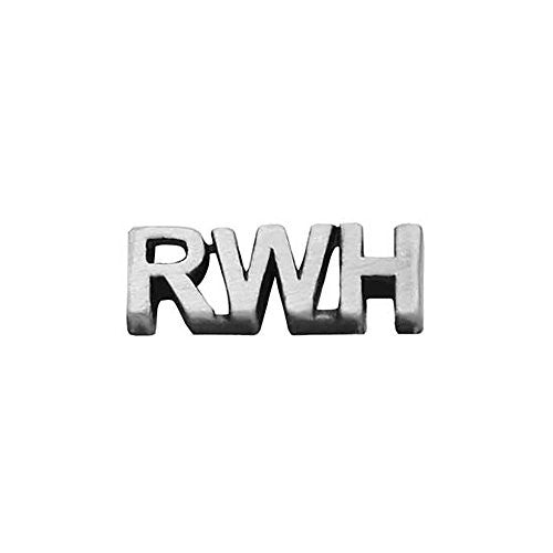 Pin Tie Tack RWH Return With Honor Antique Silver
