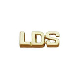 J25G Pin Tie Tack LDS Gold 