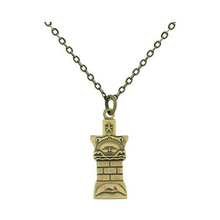 J13 ctr Necklace Nauvoo Temple Pillar Gold