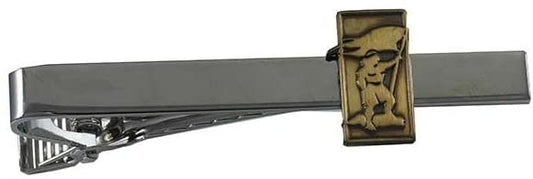 K23 CTR Tie Bar Captain Moroni Bronze Tone Mormon LDS One Moment In Time