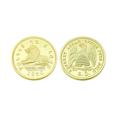 M11 $5.00 1860 Mormon Gold Coin Replica