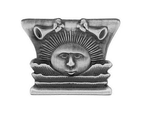 J9 Pin/Tie-Tack Silver Nauvoo Temple Sunstone