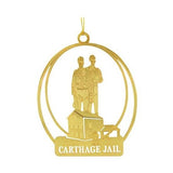 Ornament Carthage Jail Plate Gold 