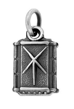 J51 CTR Charm Sterling Silver Nauvoo Temple Starstone