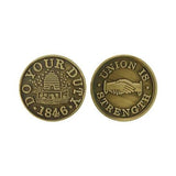 M8 Do Your Duty Token 1846 Union Is Strength