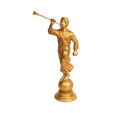 S31 Angel Moroni Gold Tone Statue 15"
