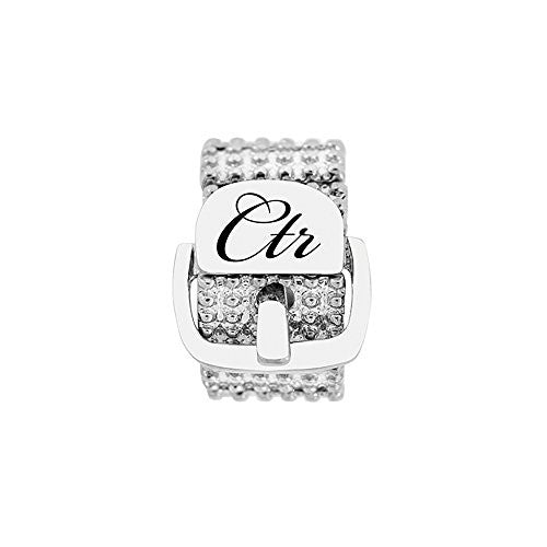 J166 Sparkle Stretch Buckle CTR Ring 