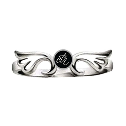J131 CTR Ring Stainless Steel Aura