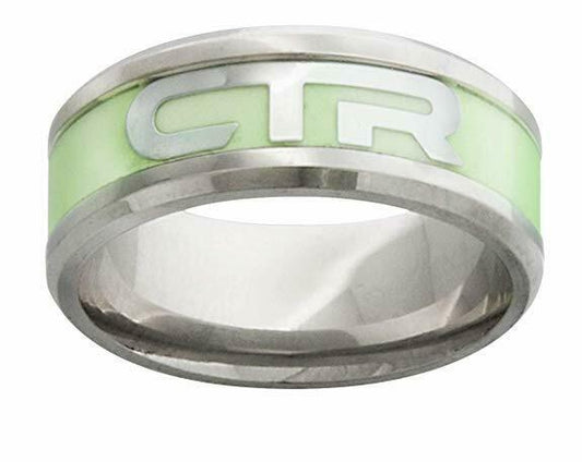 J199 CTR Ring Illuminate Tungsten Carbide Stainless Steel