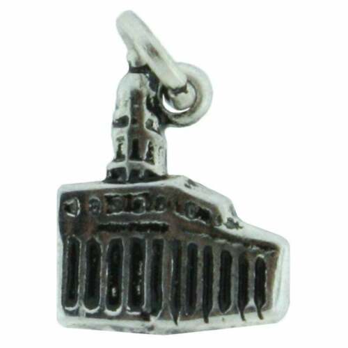 J41F Nauvoo Temple Flat Handmade Alloy Antique Silver