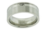 J187 Mormon LDS Unisex CTR Ring Alpha Stainless Steel Size 8-12 One Moment In Time