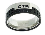 J186 Vented Stainless Steel CTR Ring 