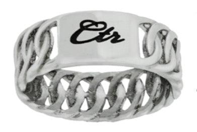 J193 Braid Stainless Steel CTR Ring 