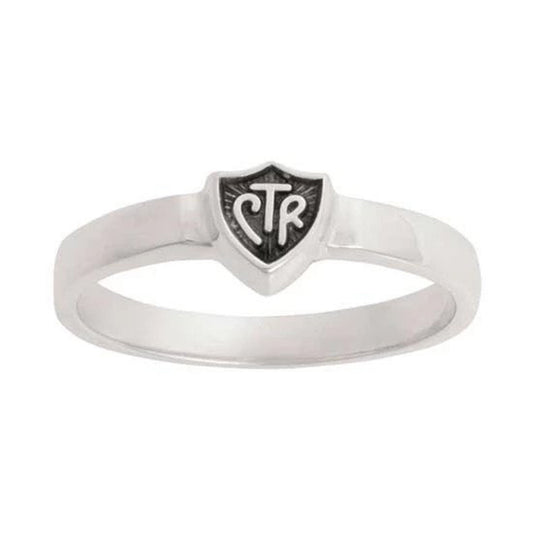 J58 CTR Ring Sterling Silver Retro Black Handmade One Moment In Time