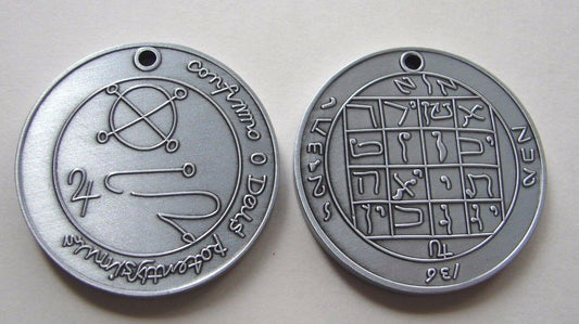 M1AS Joseph Smith Jupiter Talisman Antique Silver plated Coin One Moment in Time