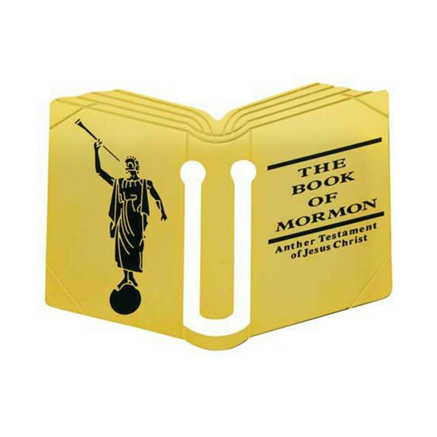 C16 Bookmark Book of 24kt Gold Plate  Mormon One Moment In Time LDS CTR
